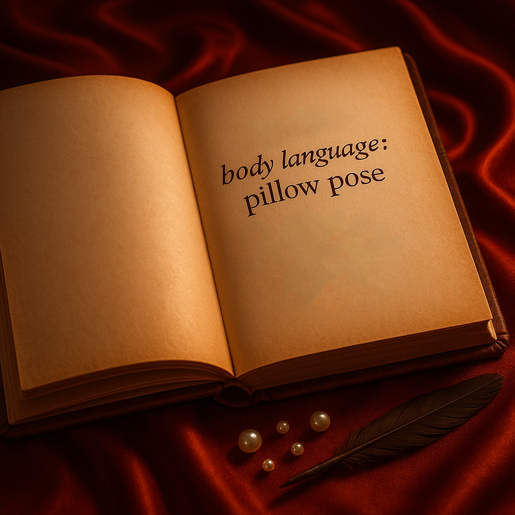 EREIJTIC ❦ body language: pillow pose